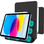 Just in Case Magnetic Trifold Case Apple Ipad 2025 (11th Gen) / 2022 (10th - Noir