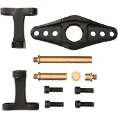 Ks Tools Jeu d'extracteurs de moyeux de roue pour 8 et 10 boulons 11 pces - 440.0590