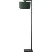 Steinhauer Lampe de table chic Stanger avec du velours vert