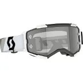 SCOTT Fury Light Sensitive Lunettes de motocross noir/blanc Taille