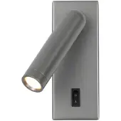 ITALUX Applique LED 2,5W avec spot et interrupteur NOVA WL-46376-1-GR