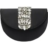 FENIA Pochette pour femme - noire, taille unique