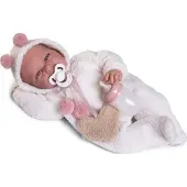 MuÑecas Antonio Juan Newborn Carla Plush Doll Rose Enfants