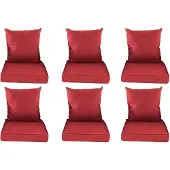 CLP lot de 12 housses de coussin Stavanger