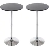 CLP set de 2 tables hautes rondes Ø 60 cm