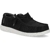 HeyDude Slip ons Wally Stretch Sox hommes - Noir - 41