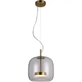 ITALUX Lampe suspendue LED 10W CASTE PND-17760A-BRSS-CL
