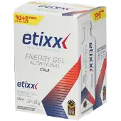 Etixx Boîte De Gels énergétiques Nutrional Cola 38g 12 Unités