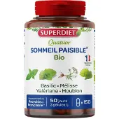 SuperDiet Quaturo Sommeil Paisible Bio 150 pc(s) Capsule(S)