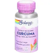 Solaray Extrait de Racine de Curcuma 60 pc(s) Capsule(S)