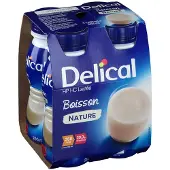 Delical Boisson Lactée HPHC Nature 4x200 ml Solution(S) Buvable(S)