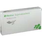 No Brand Mextra Superabsorbant 10 x 20 cm 10 pc(s) Compresses