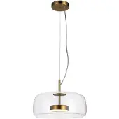 ITALUX Lampe suspendue LED 10W CASTE PND-17760B-BRSS-CL