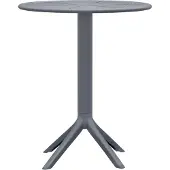 CLP Table ronde Lacota 60 cm - anthracite