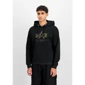 Alpha industries Sweat-shirt beige / graphite / orange foncé / noir