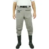Colmic Taslon Waist Breathable Wader Gris EU 40 Homme