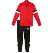 Puma Survêtement 'TeamRise' rouge / noir / blanc