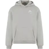 MT Sweat-shirt 'RUN Sports Club' gris clair / blanc