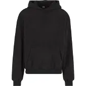 Urban Classics Jaquard Velvet Hoodie Noir M Homme