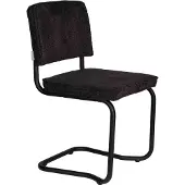 Zuiver Ridge Kink Chair Soft Black