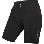 Endura Hummvee Lite Shorts With Chamois Noir XS Femme