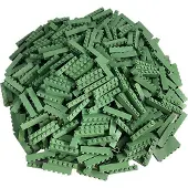 LEGO Briques 1x6 Vert sable - 3009 NOUVEAU Quantité 100x