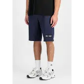 Alpha industries Label Jogger Shorts Bleu L Homme