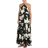 Replay W9245 .000.75108 Sleeveless Long Dress Blanc,Noir L Femme