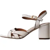 Poti Pati Sandales 'Supermodische Sandalen mit Absatz' blanc