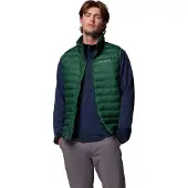 Columbia Sportswear Gilet Columbia Powder Lite II Vert S Homme Vert S