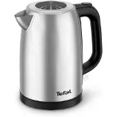 Tefal KI1R0DE0, 1,7 l, 2200 W, acier inoxydable, indicateur de niveau d'eau, sans fil