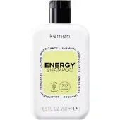 Kemon Shampooing énergisant au ginseng et à la caféine (Shampoing liquide, 250 ml)
