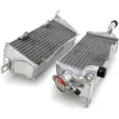 Holeshot Kawasaki Kx500 88-03 Radiator Argenté