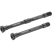 Token Superlight Through Axle 2 Pieces Argenté 100/142 mm