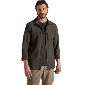 Craghoppers Nosilife Pro V Long Sleeve Shirt Vert S Homme