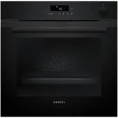 Siemens HR232GEB3, iQ300, Four à encastrer avec support vapeur, 60 x 60 cm, Deep black inox