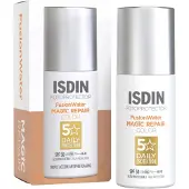 Isdin Fotoprotector Fusion Water Magic Repair Color SPF50 50 ml Crème Protection Solaire
