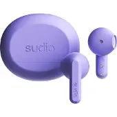 Sudio A3 BT Earphones Purple = 7350071397060 (25 h, Sans fil), Écouteurs, Violet