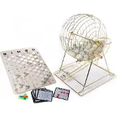 Angel Toys Ensemble de bingo Longfield Games avec boules de bingo / plateau