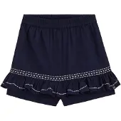 We fashion Jupe bleu marine / blanc