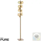 Paul Neuhaus Lampadaire en bronze Pure Popup conception