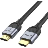 UNITEK C11086GY01-1M Câble HDMI HDMI Type A (Standard) Noir, Gris