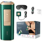 Ulike Air 2 épilateur IPL corps, visage, bikini et aisselles Dark Green 1 pcs