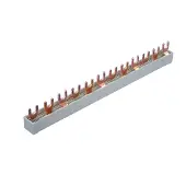 POLLMANN Rail de phase 3ph 17,8mm 210mm 10qmm 100A fourche isolée