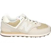 New Balance Baskets basses '574' camel / taupe / blanc