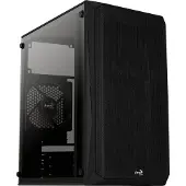 Aerocool CS-107 v1 Micro-ATX Gehäuse (mATX), Boîtier PC, Noir