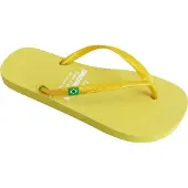 Brasileras Claquettes / Tongs 'Classic Pearl W' jaune