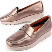 Purapiel Mokasin Meilis Gris