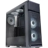 Zalman N5 OF ATX, Baltas LED x3, ODD (ATX, Mini-ITX), Boîtier PC, Noir