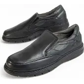Purapiel Mokasin Confore2 Noir
